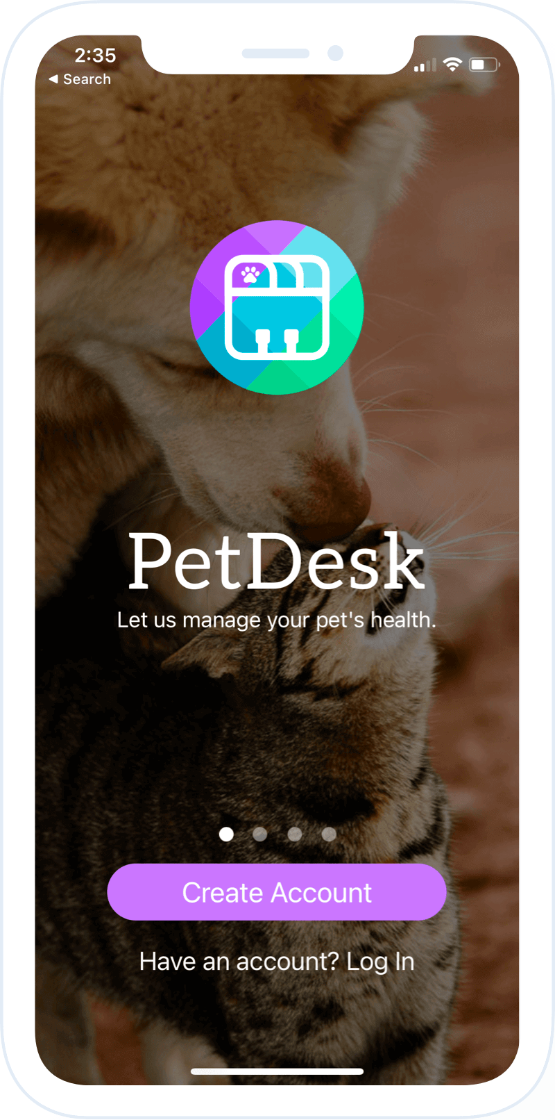 petdesk app mobile photo